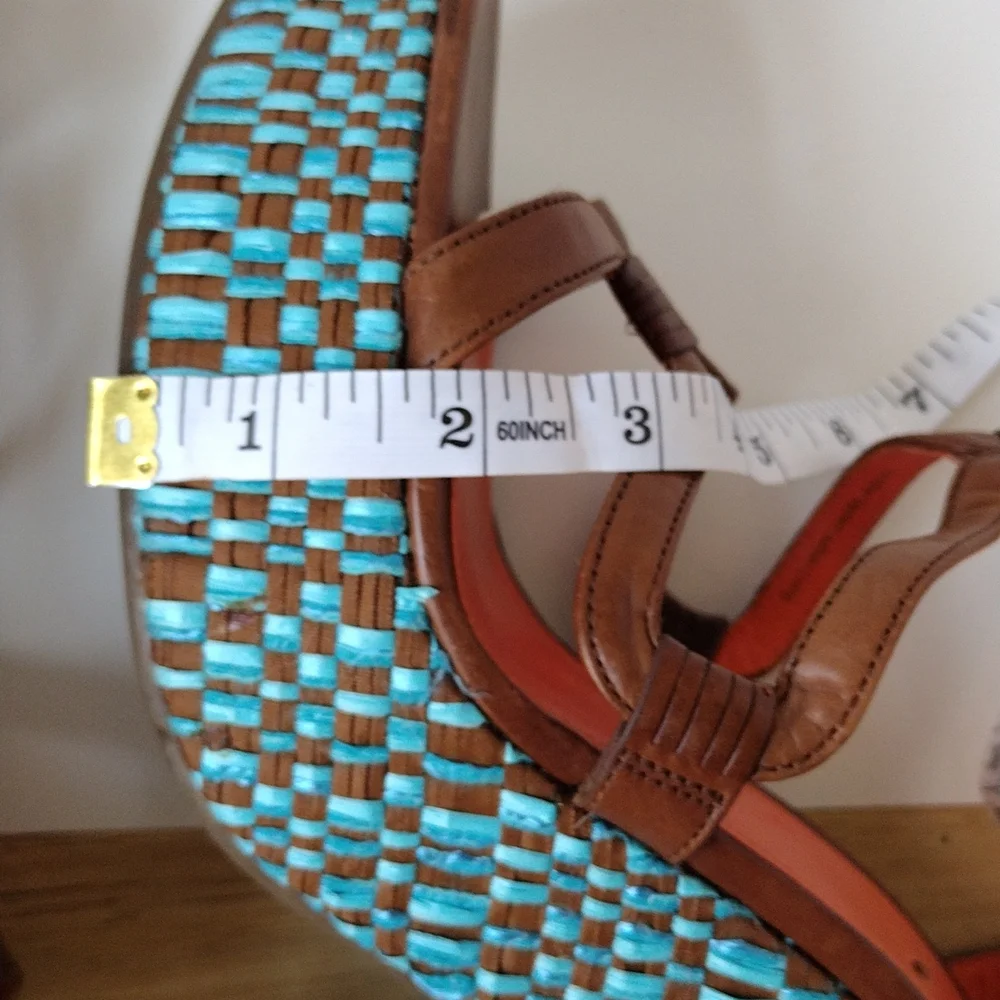Via Spiga , turquoise platform, s 10.